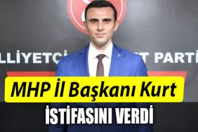 MHP Kocaeli Il Baskani Yunus Emre Kurt istifa dilekcesini verdi