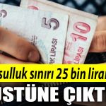 YOKSULLUK SINIRI 25 BIN LIRANIN USTUNE CIKTI