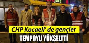 chp kocaeli de gencler sahada
