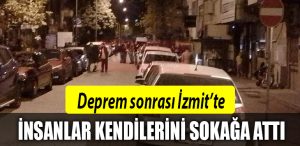 deprem sonrasi