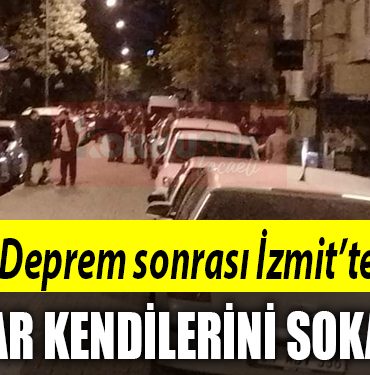 deprem sonrasi