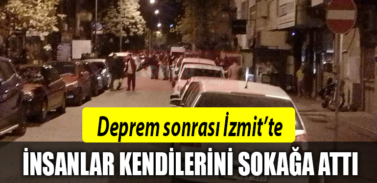 deprem sonrasi