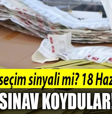 erken secim