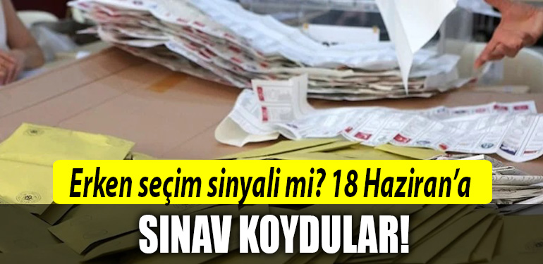 erken secim