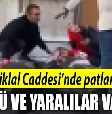 isitkal caddesi patlama