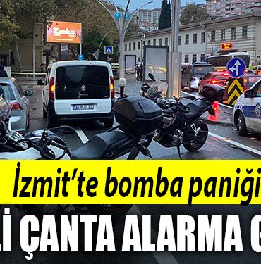 izmit bomba panigi