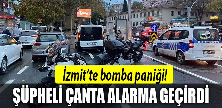 izmit bomba panigi