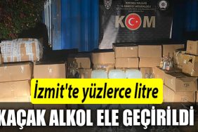 izmit kacak alkol