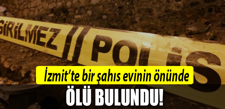 izmit olu bulundu