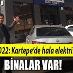 kartepe elektriksiz bina