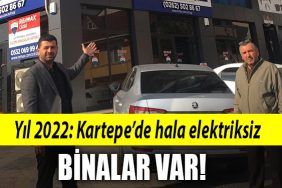 kartepe elektriksiz bina