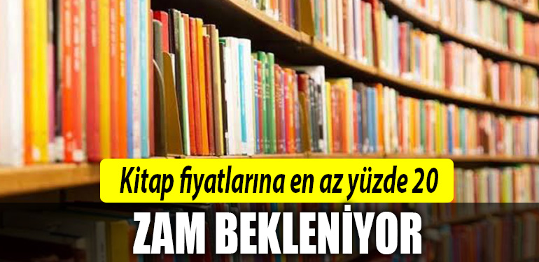 kitap fiyatlarina zam