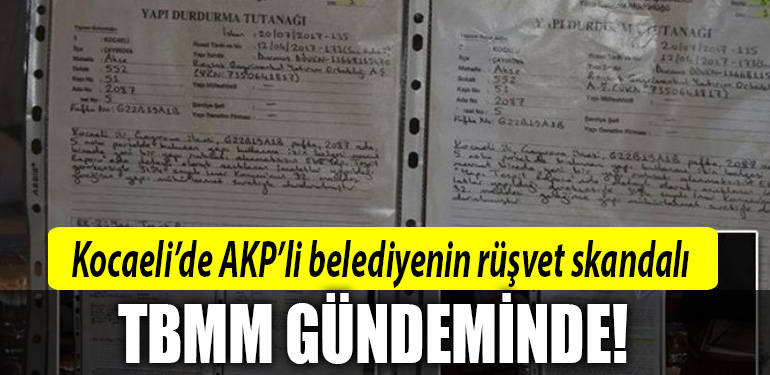 kocaeli akp rusvet