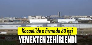 kocaeli isci yemekten zehirlendi