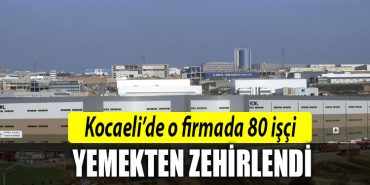 kocaeli isci yemekten zehirlendi