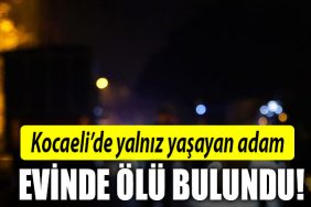 kocaeli olu bulundu