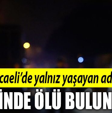 kocaeli olu bulundu