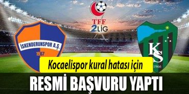 kocaelispor kural hatasi