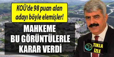 kou 98 puan alan adayi elediler kou de skandal