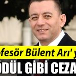 profesor bulent ari ya odul gibi ceza