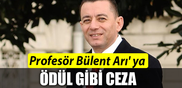 profesor bulent ari ya odul gibi ceza