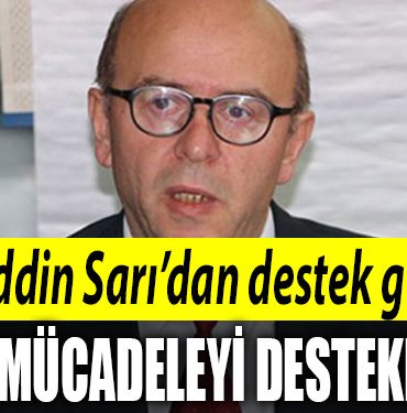 Alaaddin Saridan destek geldi. Bekaert iscilerinin onurlu mucadelesini destekliyoruz