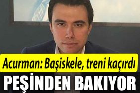 Anil Acurman Basiskele treni kacirdi pesinden bakiyor