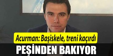 Anil Acurman Basiskele treni kacirdi pesinden bakiyor