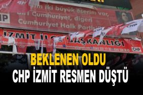 Beklenen oldu CHP Izmitte yonetim dustu 1