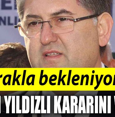 CHP Kocaeli Il Baskani Harun Yildizli kararini verdi