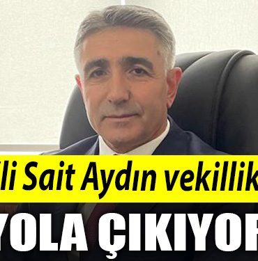 CHPli Sait Aydin vekillik icin yola cikiyor