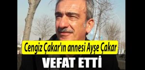 Cengiz Cakarin aci gunu