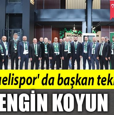 ENGIN KOYUN TEKRAR KOCAELISPOR BASKANI