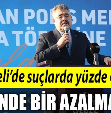 Emniyet Muduru Tipioglu Kocaelide suclarda yuzde 60in uzerinde bir azalma var