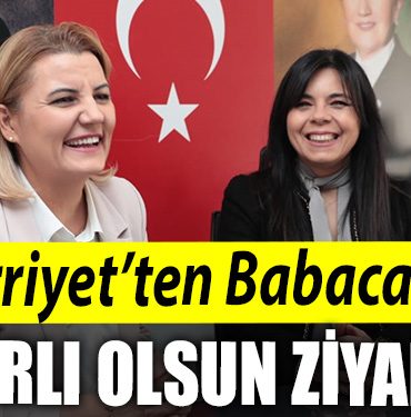 Fatma Kaplan Hurriyetten Babacana hayirli olsun ziyareti 1