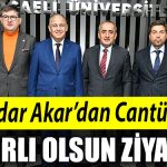 Haydar Akardan Canturke ziyaret