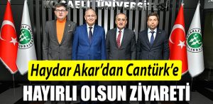 Haydar Akardan Canturke ziyaret