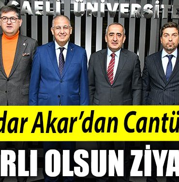 Haydar Akardan Canturke ziyaret