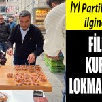 IYI Partili yoneticiden ilginc protesto. Pelin Costur Filiz icin kurtulus lokmasi dagitti