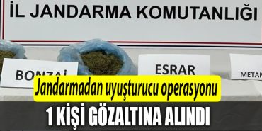 KOCAELI JANDARMA OPERASYONU 1 KISI GOZALTINDA