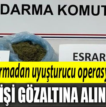 KOCAELI JANDARMA OPERASYONU 1 KISI GOZALTINDA