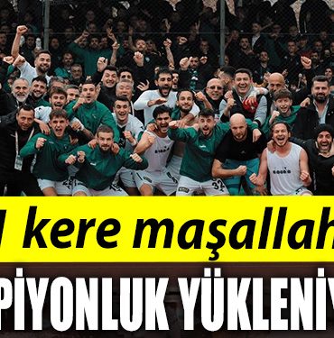 KOCAELISPOR 41 KERE MASALLAH SAMPIYONLUK YUKLENIYOR