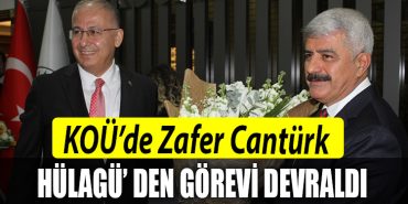 KOUde Zafer Canturk Hulaguden gorevi devraldi 1