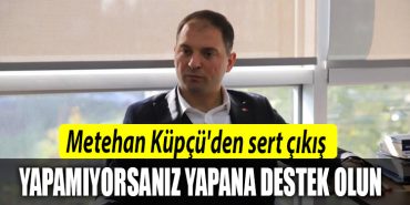 Kocaeli Buyuk Birlik Partisi ve Alperen Ocaklari Il Koordinatoru Metehan Kupcuden sert cikis