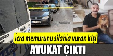 Kocaeli de Icra memurunu silahla vuran saldirgan avukat cikti
