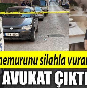 Kocaeli de Icra memurunu silahla vuran saldirgan avukat cikti