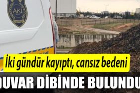 Kocaeli de Iki gundur kayipti cansiz bedeni duvar dibinde bulundu