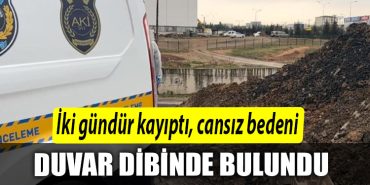 Kocaeli de Iki gundur kayipti cansiz bedeni duvar dibinde bulundu