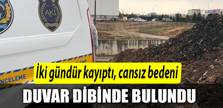 Kocaeli de Iki gundur kayipti cansiz bedeni duvar dibinde bulundu