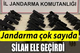 Kocaeli de cok sayida tabanca ele gecirildi